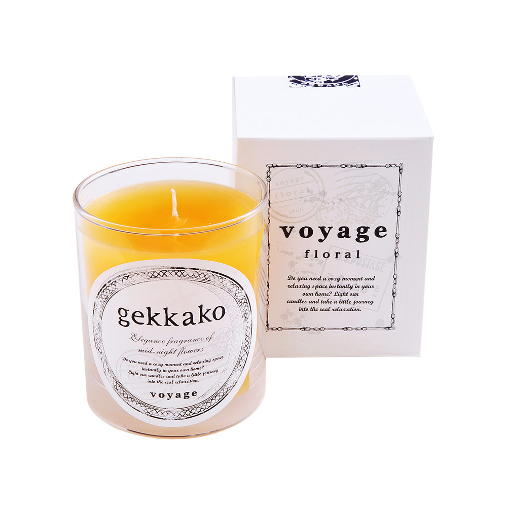 Voyage Scented Candle - Gekkako (Jasmine x Neroli x Gardenia)
