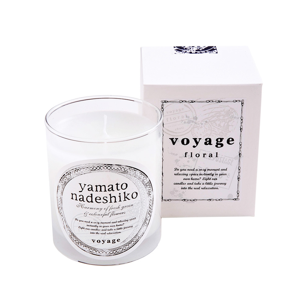 Voyage Scented Candle - Yamato Nadeshiko (Jasmine x Fresh Green)