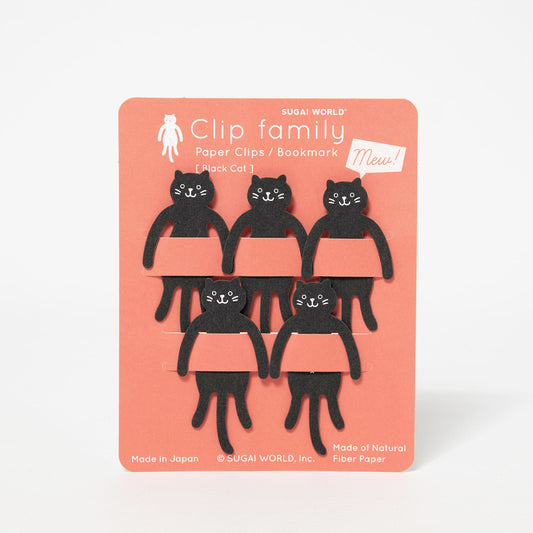 Clip Family - Black Cat