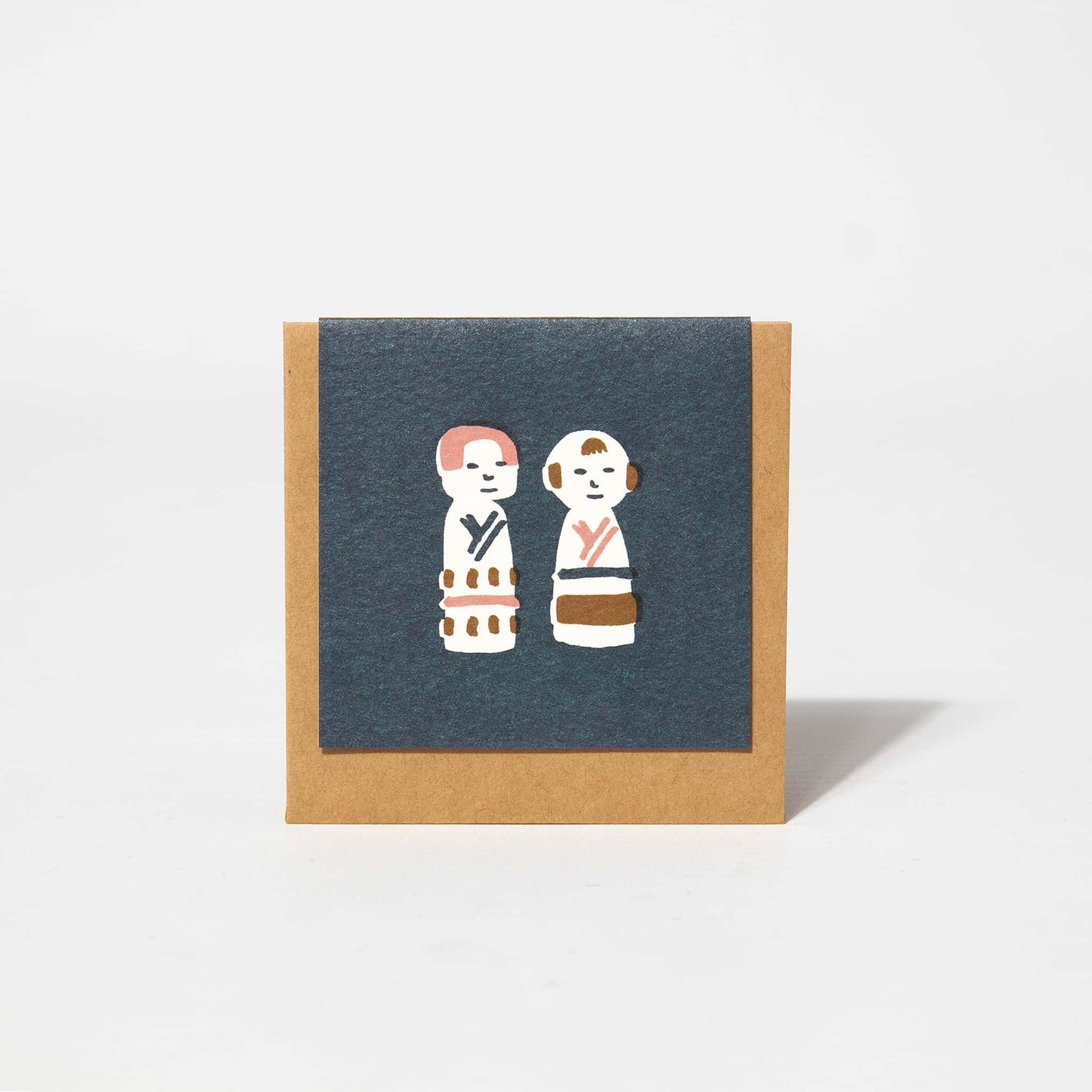 Mini Greeting Card - Kokeshi