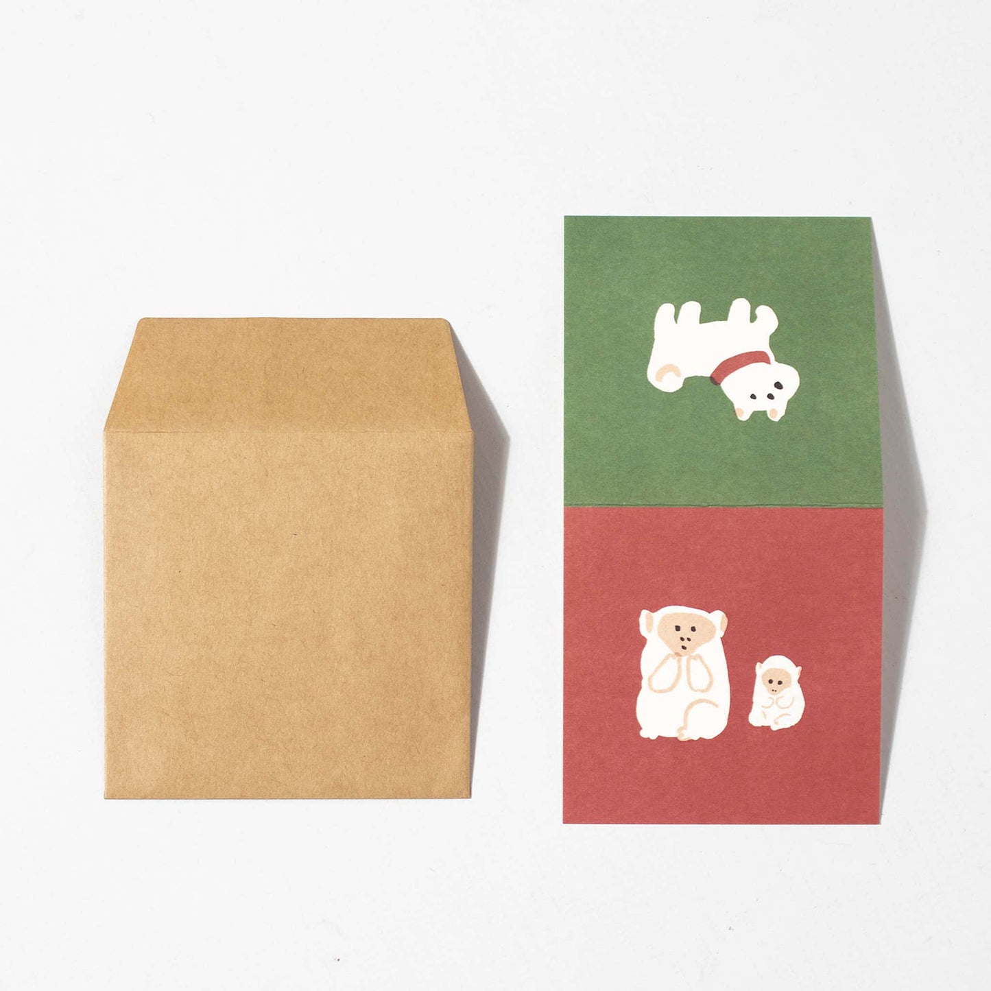 Mini Greeting Card - Monkey