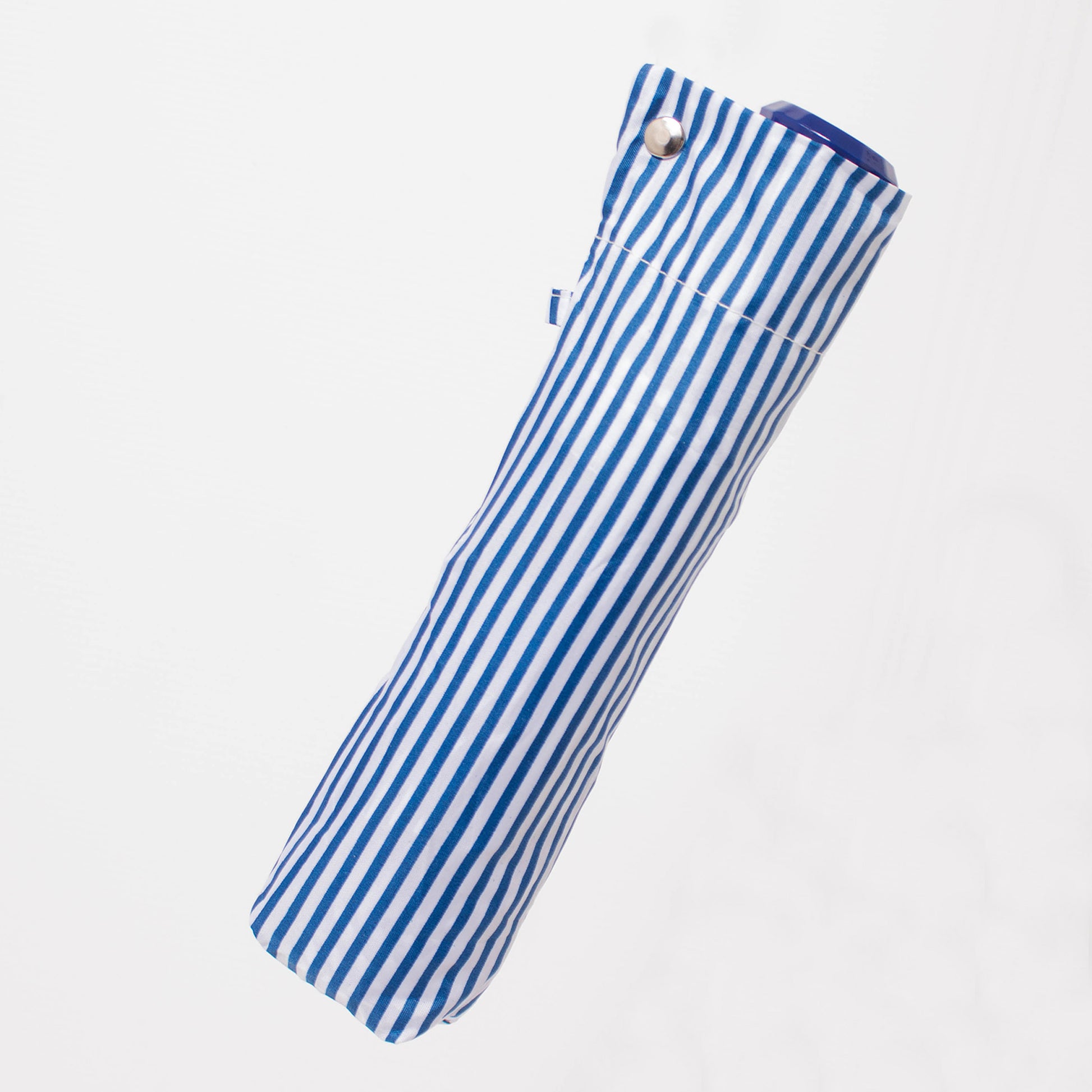 Folding Umbrella Stripe Navy 55cm