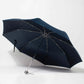 Wind Resistant Folding Umbrella Navy 60cm