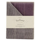 Dishcloth Tea Towel Large Rayon Infused with Binchotan Charcoal - Dark Purple