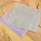 Dishcloth Tea Towel Large Rayon Infused with Binchotan Charcoal - Violet Purple