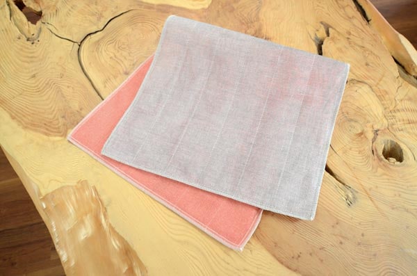 Dishcloth Tea Towel Large Rayon Infused with Binchotan Charcoal - Red Scarlet