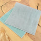 Dishcloth Tea Towel Large Rayon Infused with Binchotan Charcoal - Pale Blue