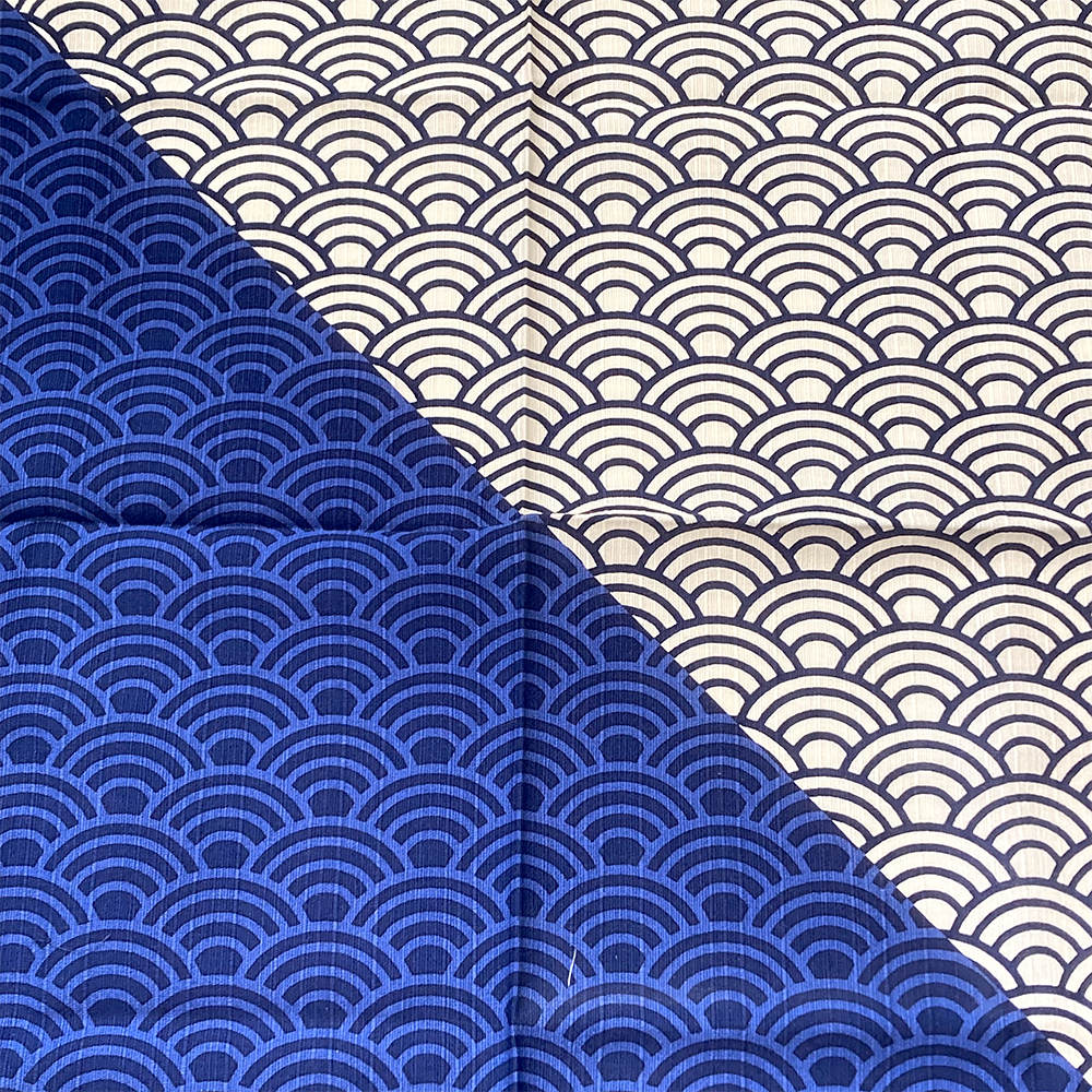 Small Furoshiki - Blue Wave