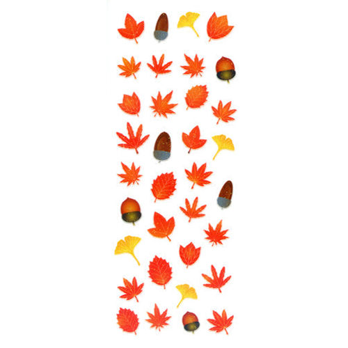 Sparkle Stickers - Autumn Nuts
