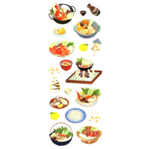 Sparkle Stickers - Japanese Winter Cuisine