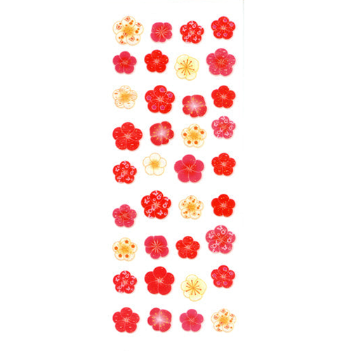 Sparkle Stickers - Plum Blossoms