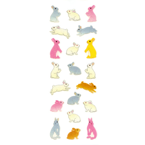 Sparkle Stickers - Rabbit