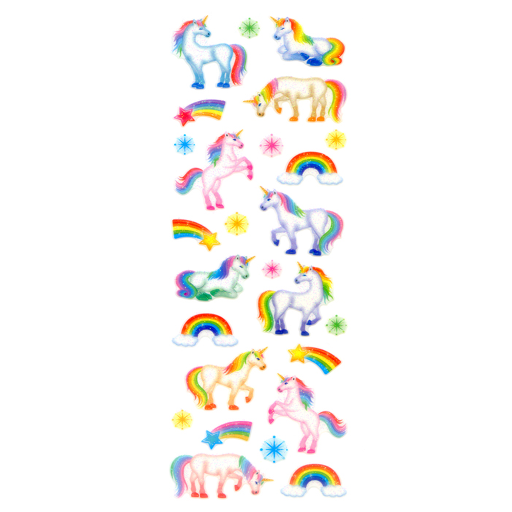 Sparkle Stickers - Unicorn