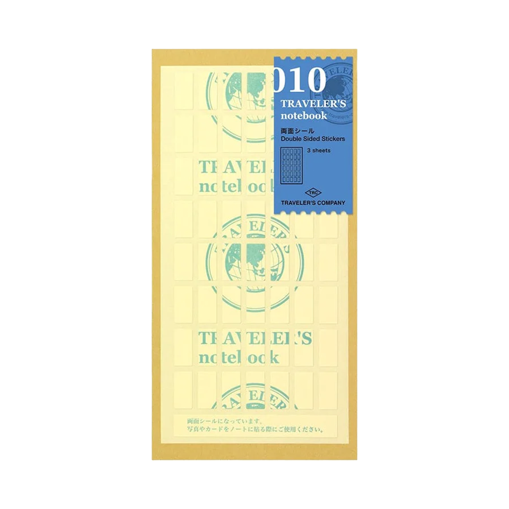 TRAVELER'S Notebook Refill 010 Double Sided Stickers