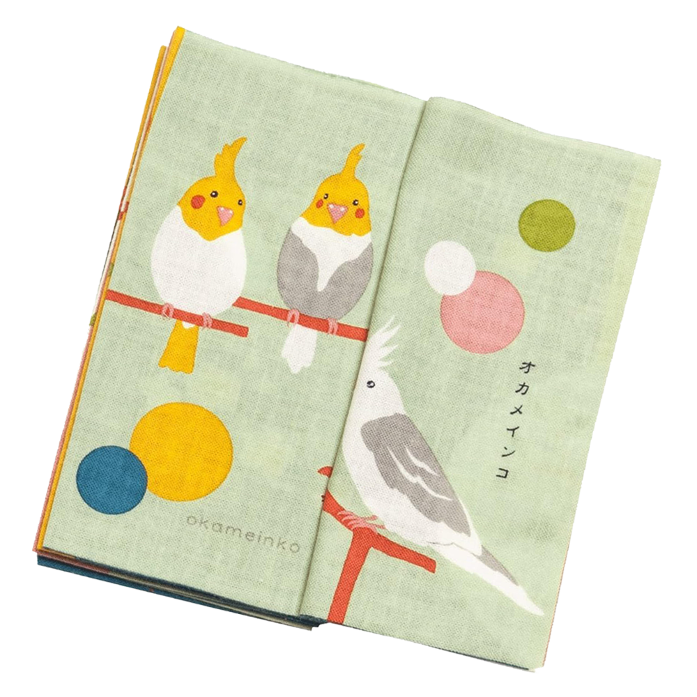 Tenugui Book - Birds