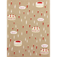 Tenugui Handkerchief - Happy Birthday Omedetou