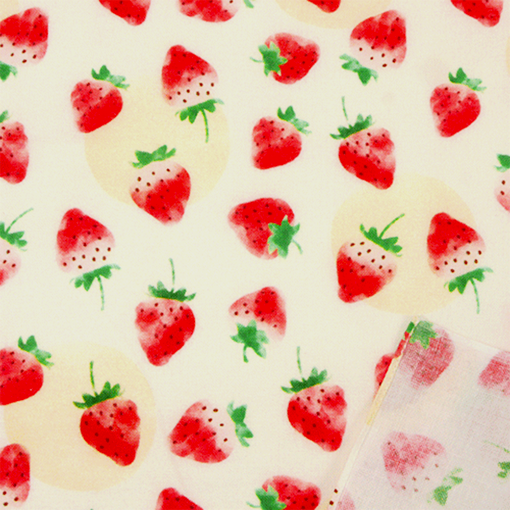 Tenugui Handkerchief - Strawberry