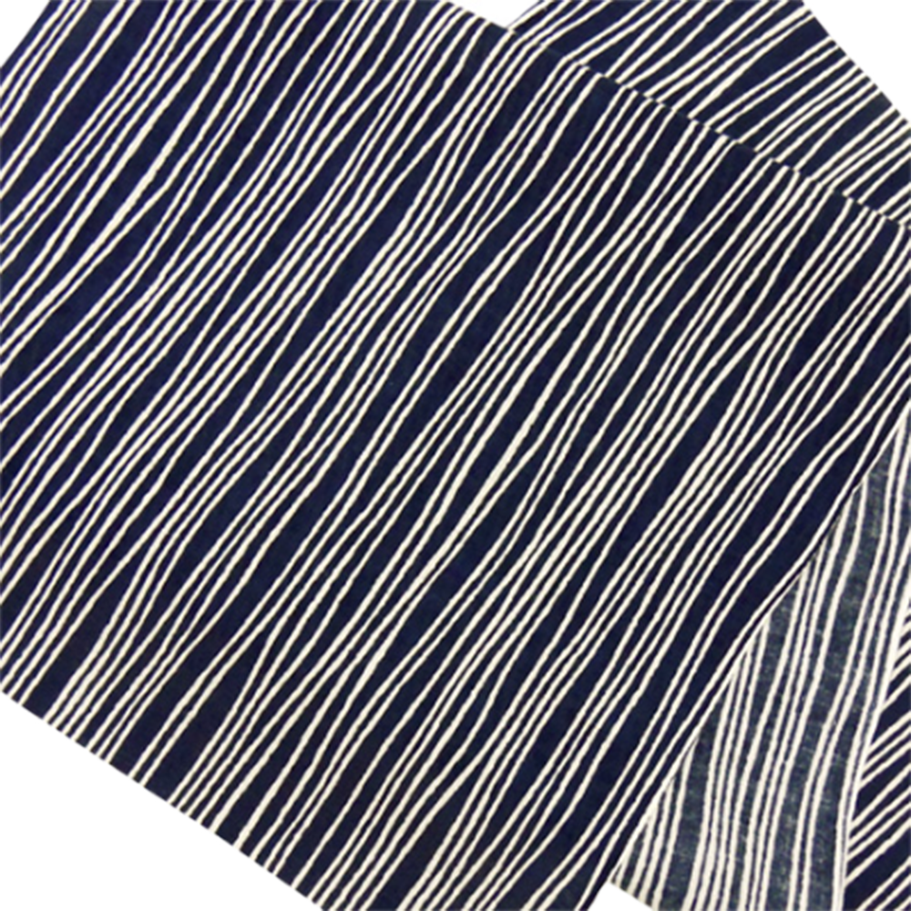 Tenugui Towel - Vertical and Horizontal Stripes