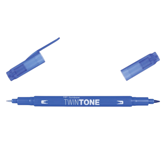 Tombow Twintone French Blue