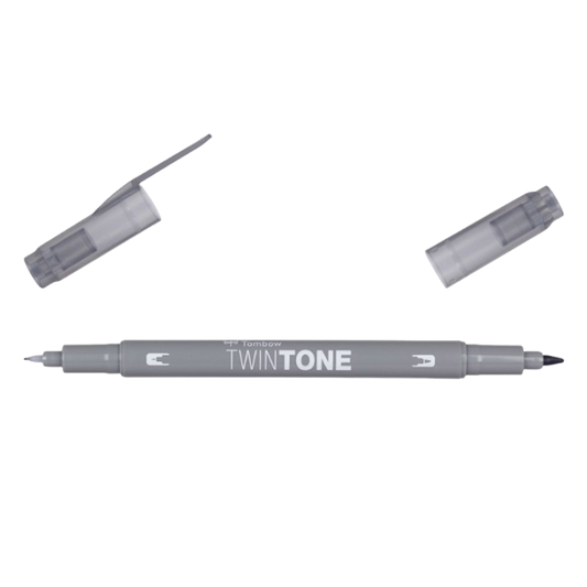 Tombow Twintone Grey