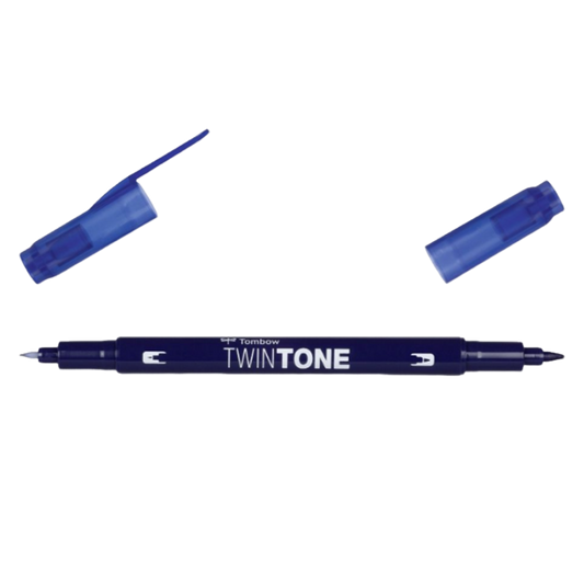 Tombow Twintone Navy