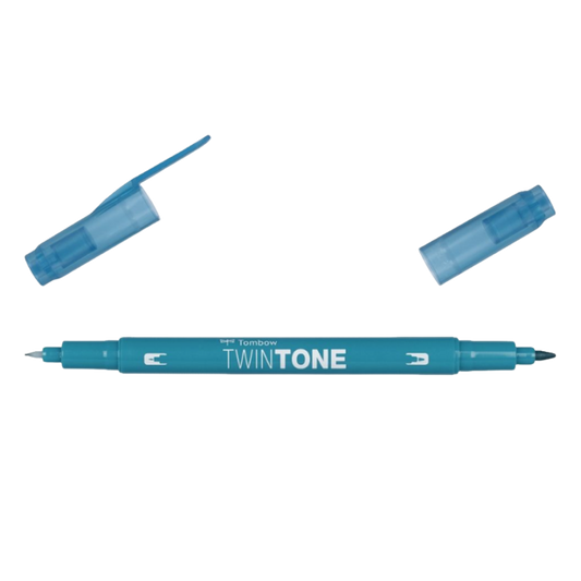 Tombow Twintone Turquoise Blue