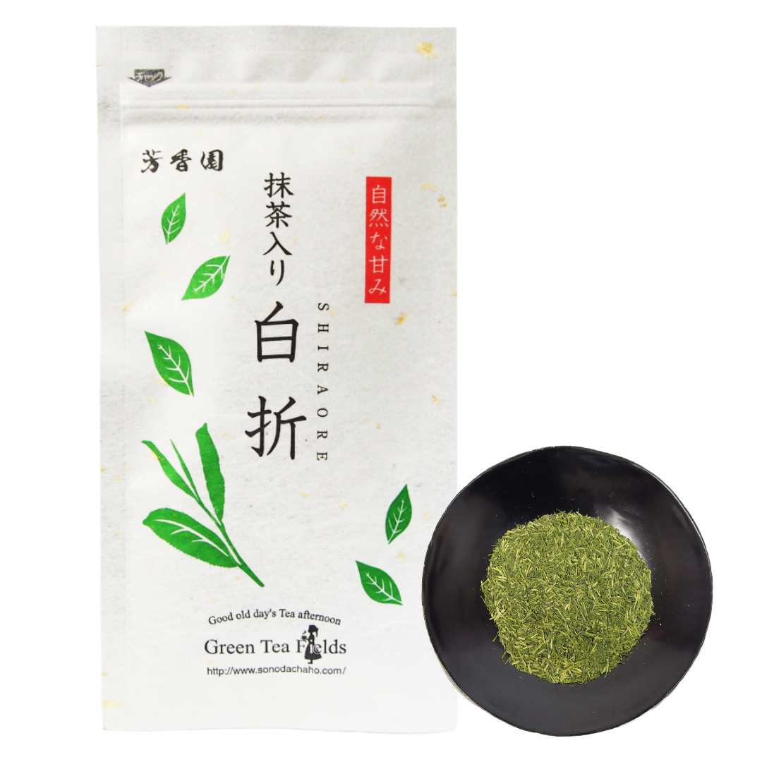 Shiraore Japanese Green Tea with Matcha - Loose Leaf 100g