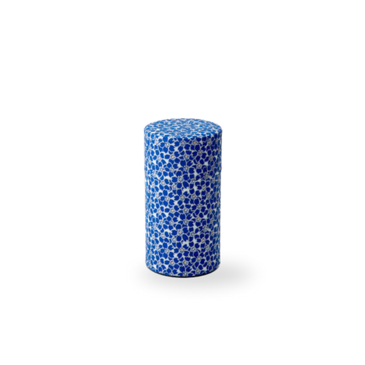 Tea Caddy - Cherry Blossoms (Blue 150g)