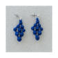 Argyle Earrings - Blue