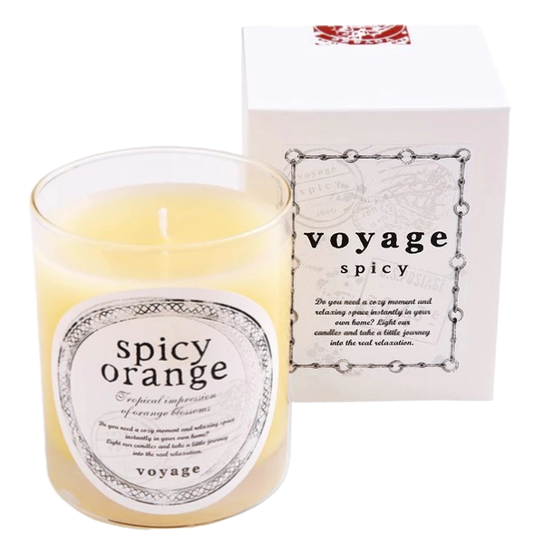 Voyage Scented Candle - Spicy Orange