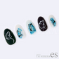 Nail Stickers - F/line black