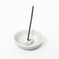 Incense Holder with Small Plate - Rabbit