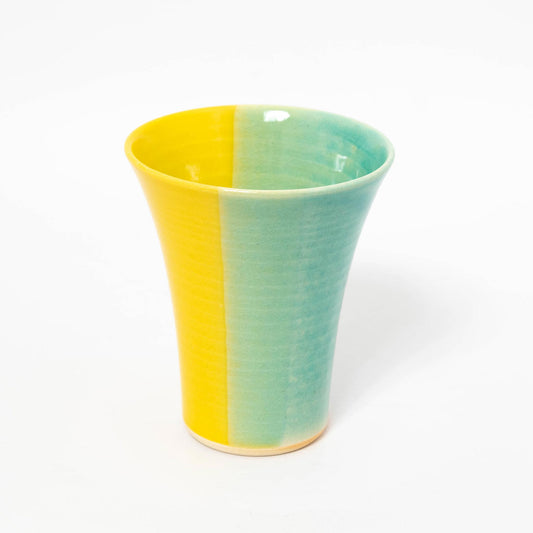 Round Cup - Yellow/Blue