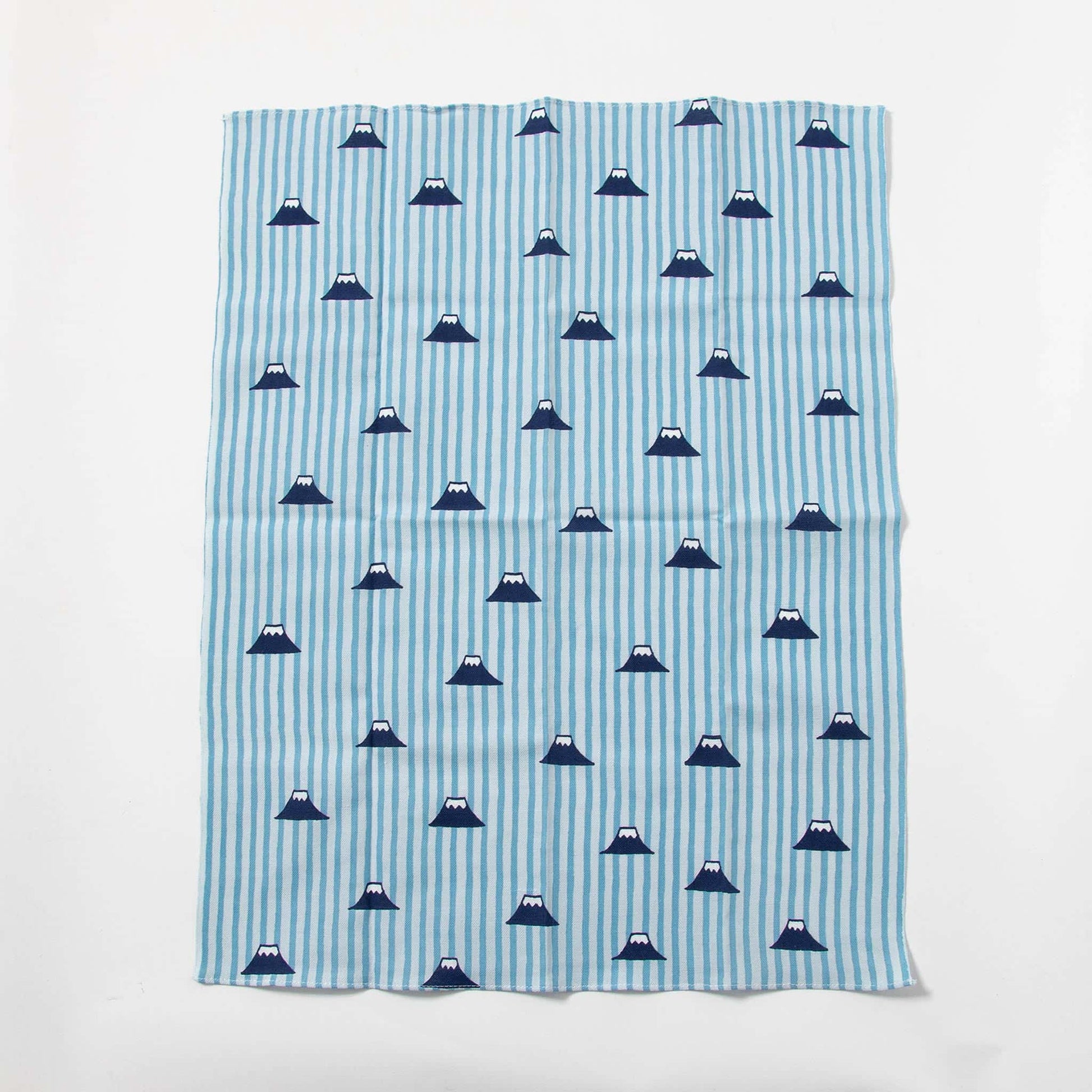 Tenugui Handkerchief - Stripe Mt Fuji