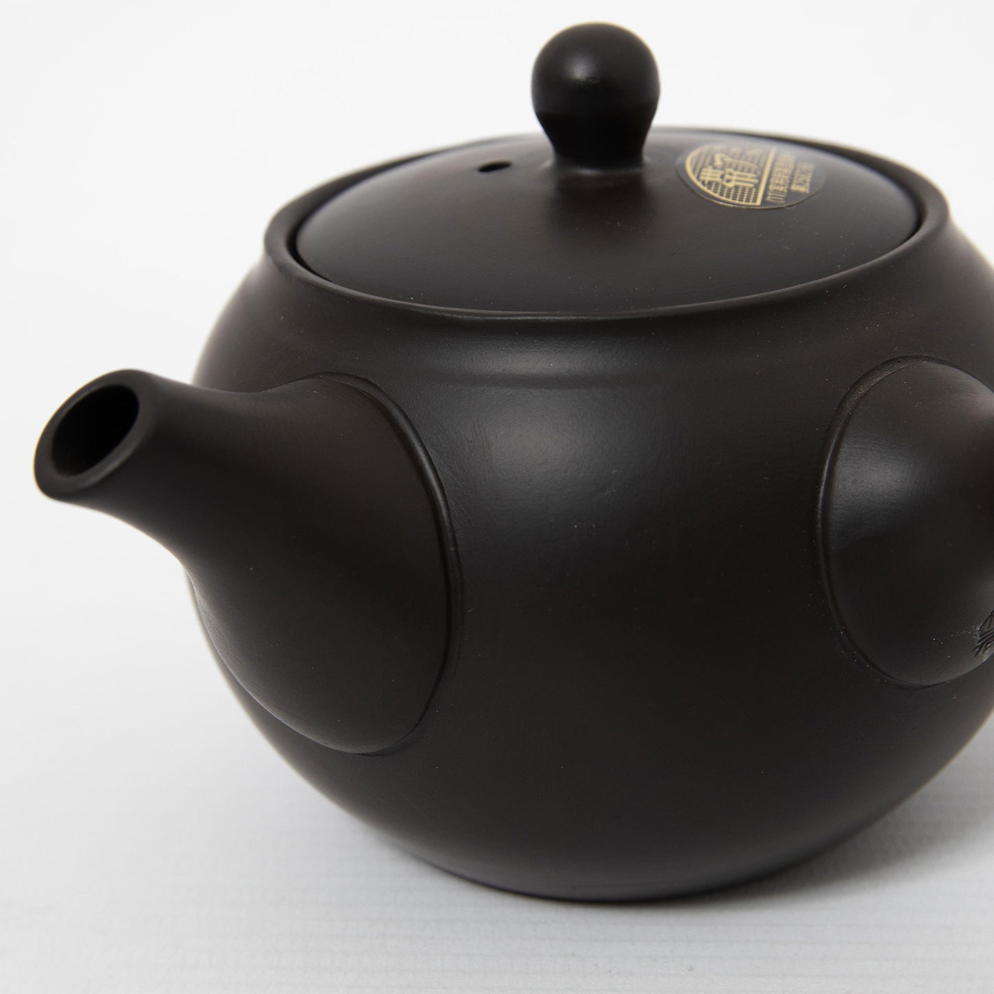 Kyusu-style Black Mud Teapot