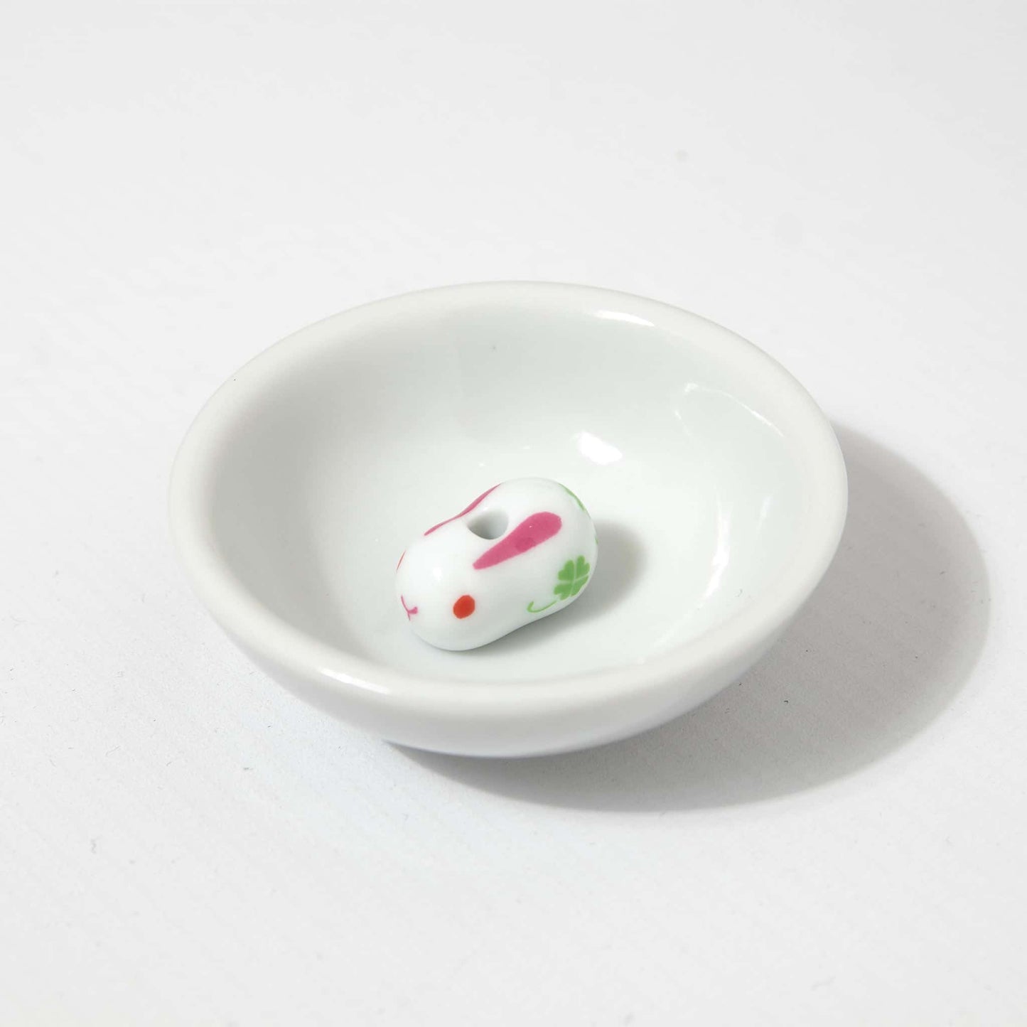 Incense Holder with Small Plate - Rabbit