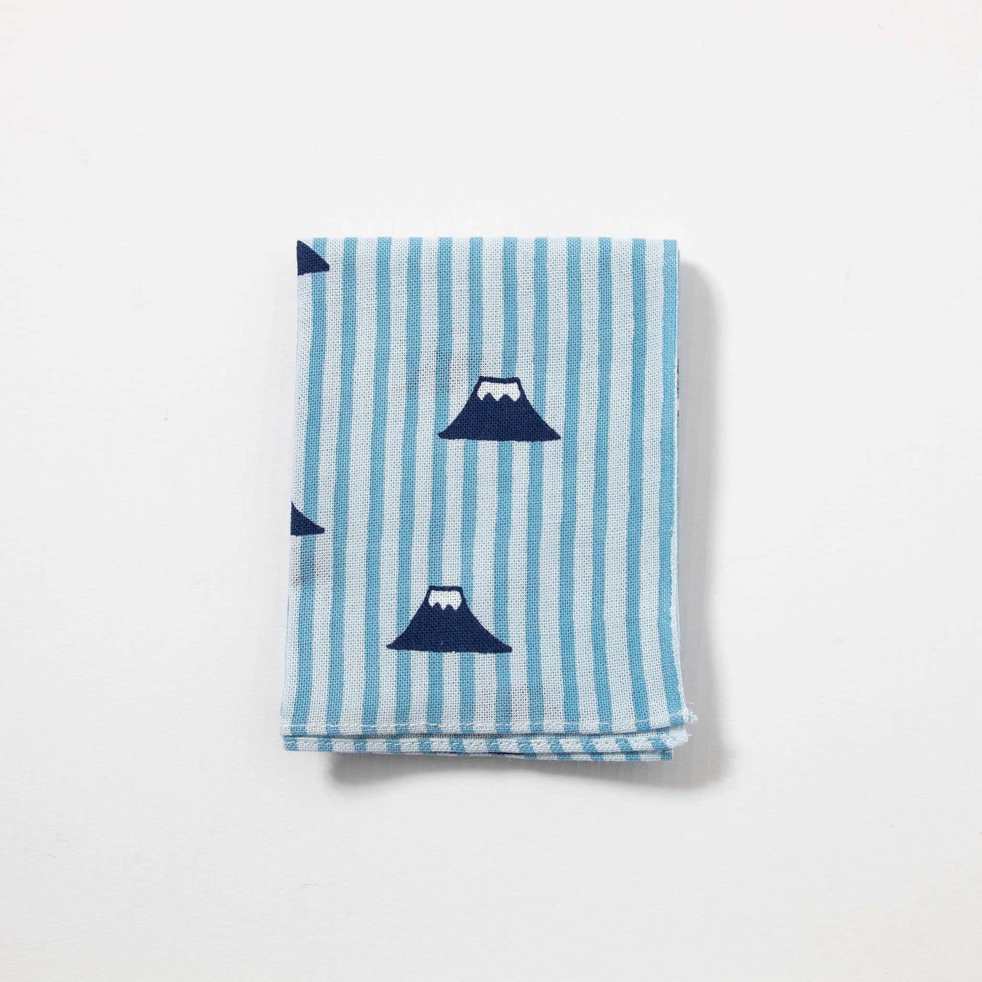 Tenugui Handkerchief - Stripe Mt Fuji