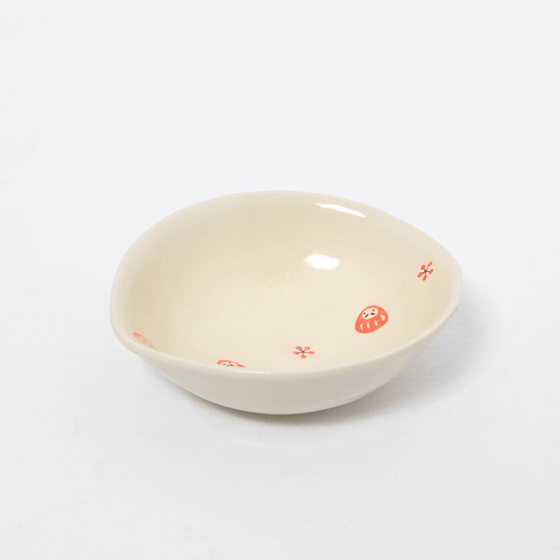 Oval Small Bowl - Daruma