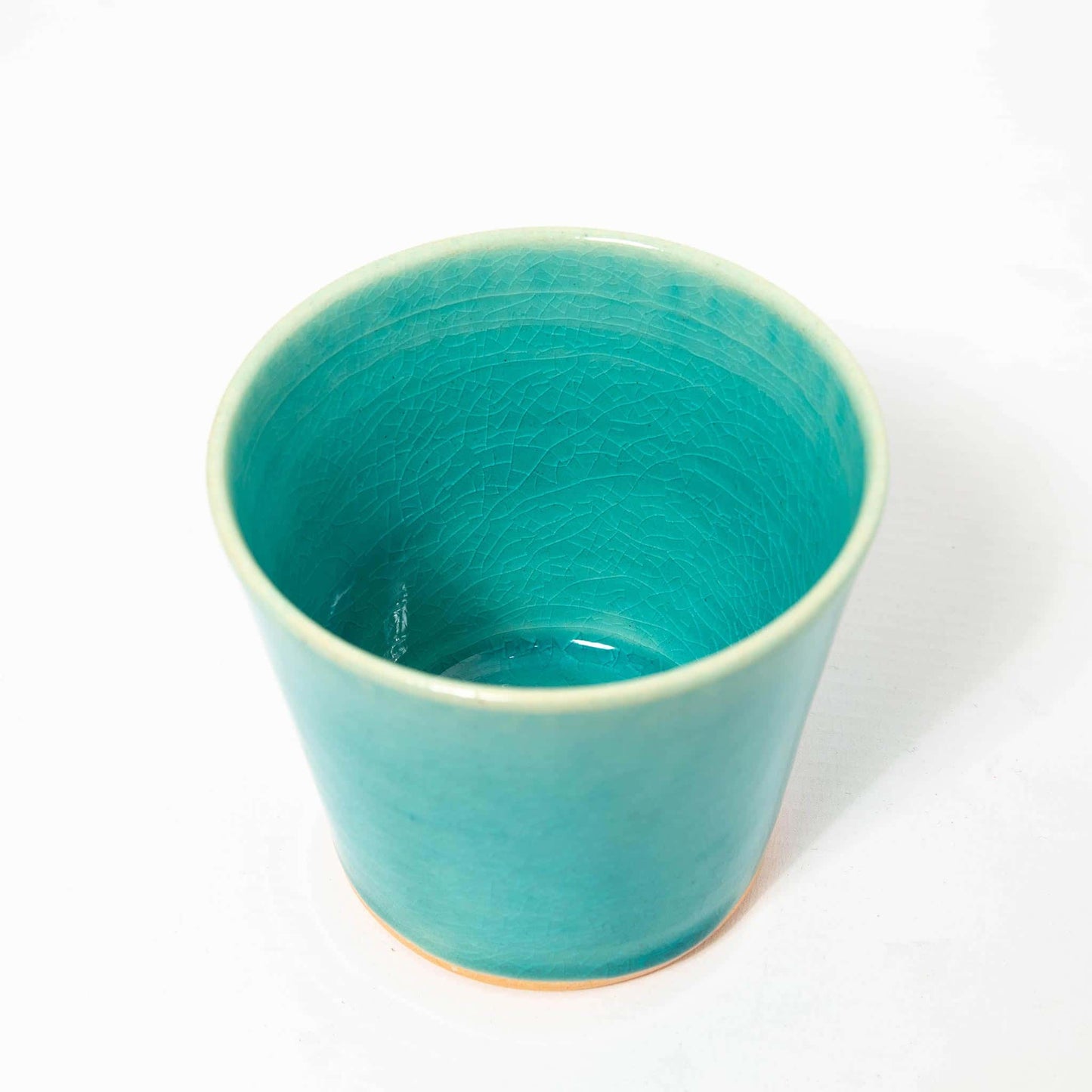 "Clean Sky" Turquoise Cups (Set of Two)