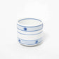 Cylinder Tea Cup - Blue Dots