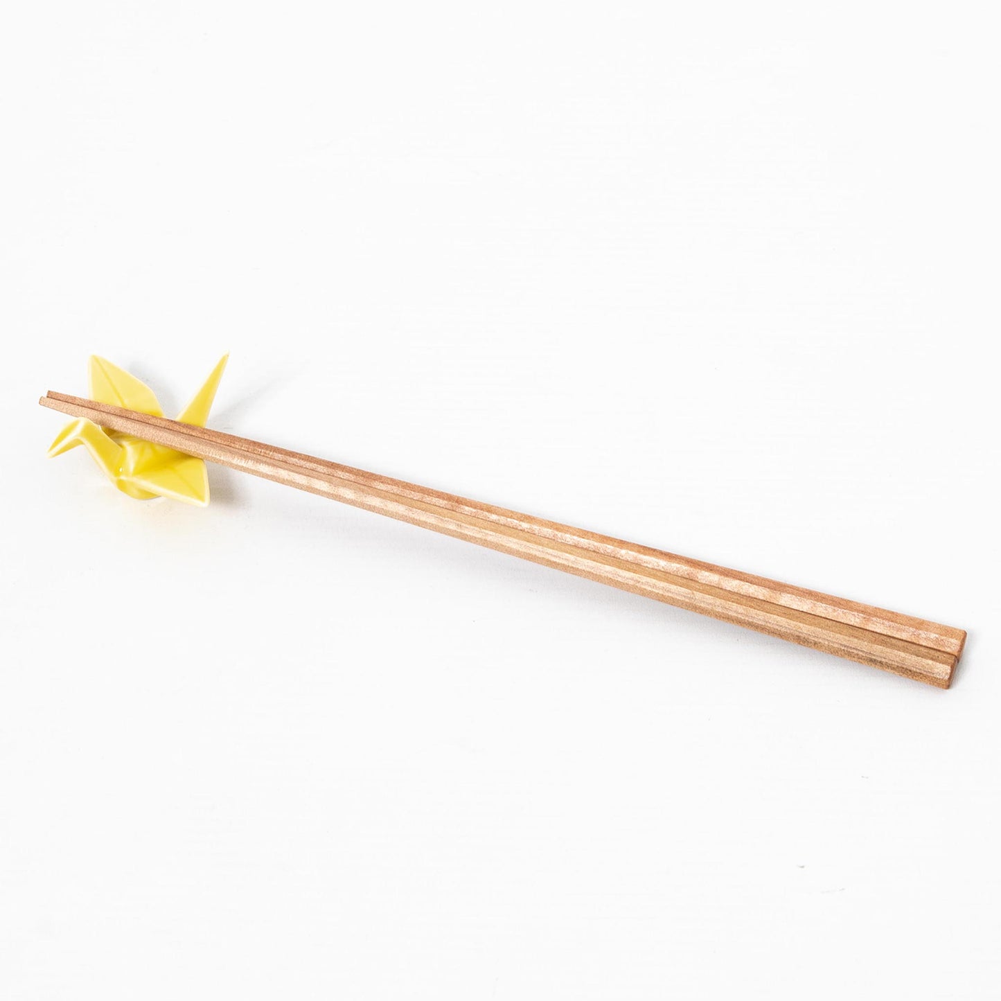 Chopstick Holder - Crane Yellow