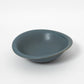 Flared Bowl Greige Blue 17cm