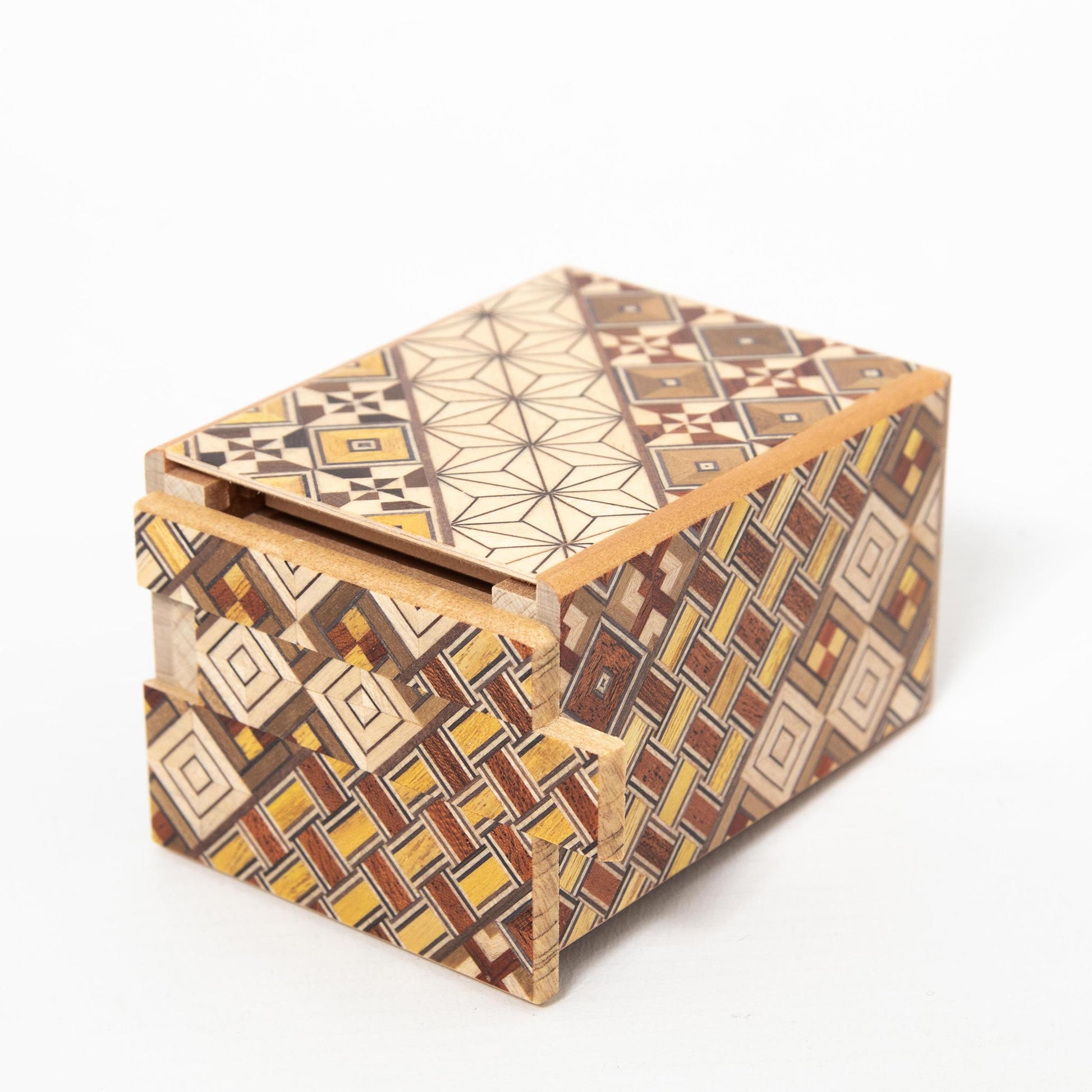 Yosegi Secret Puzzle Box Small