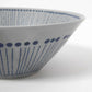 Nichinichi Set of Ramen Bowls with Noodle Spoon Blue