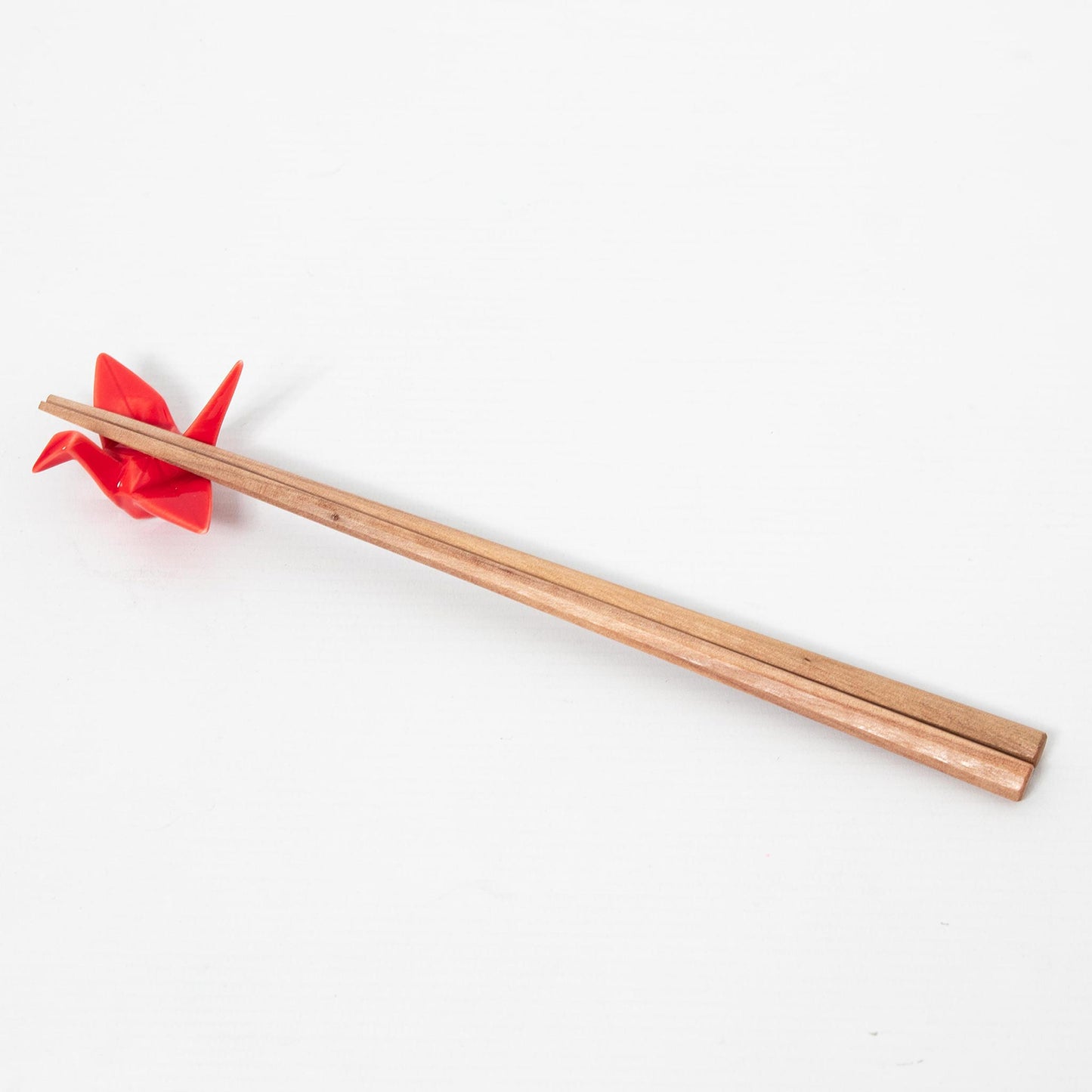 Chopstick Holder - Crane Red