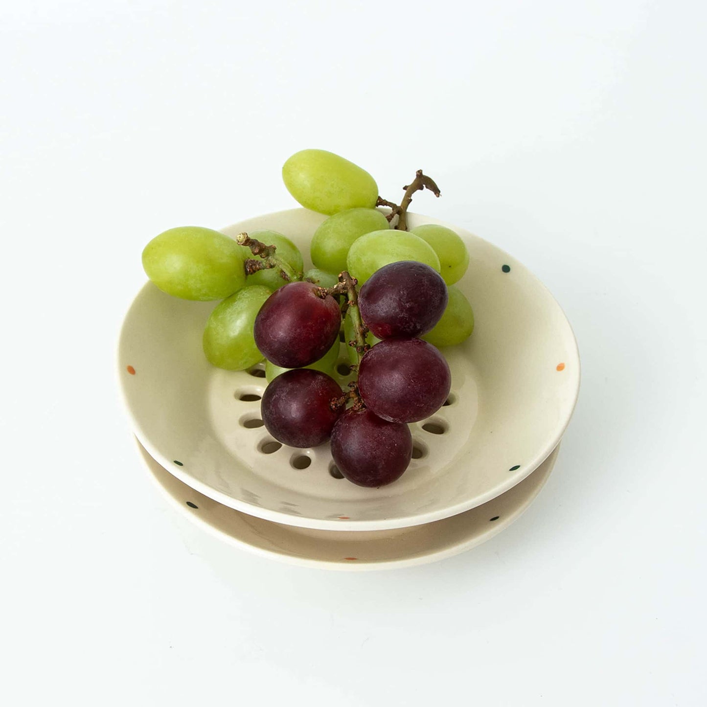 Mini Colander with Plate - Pineapple