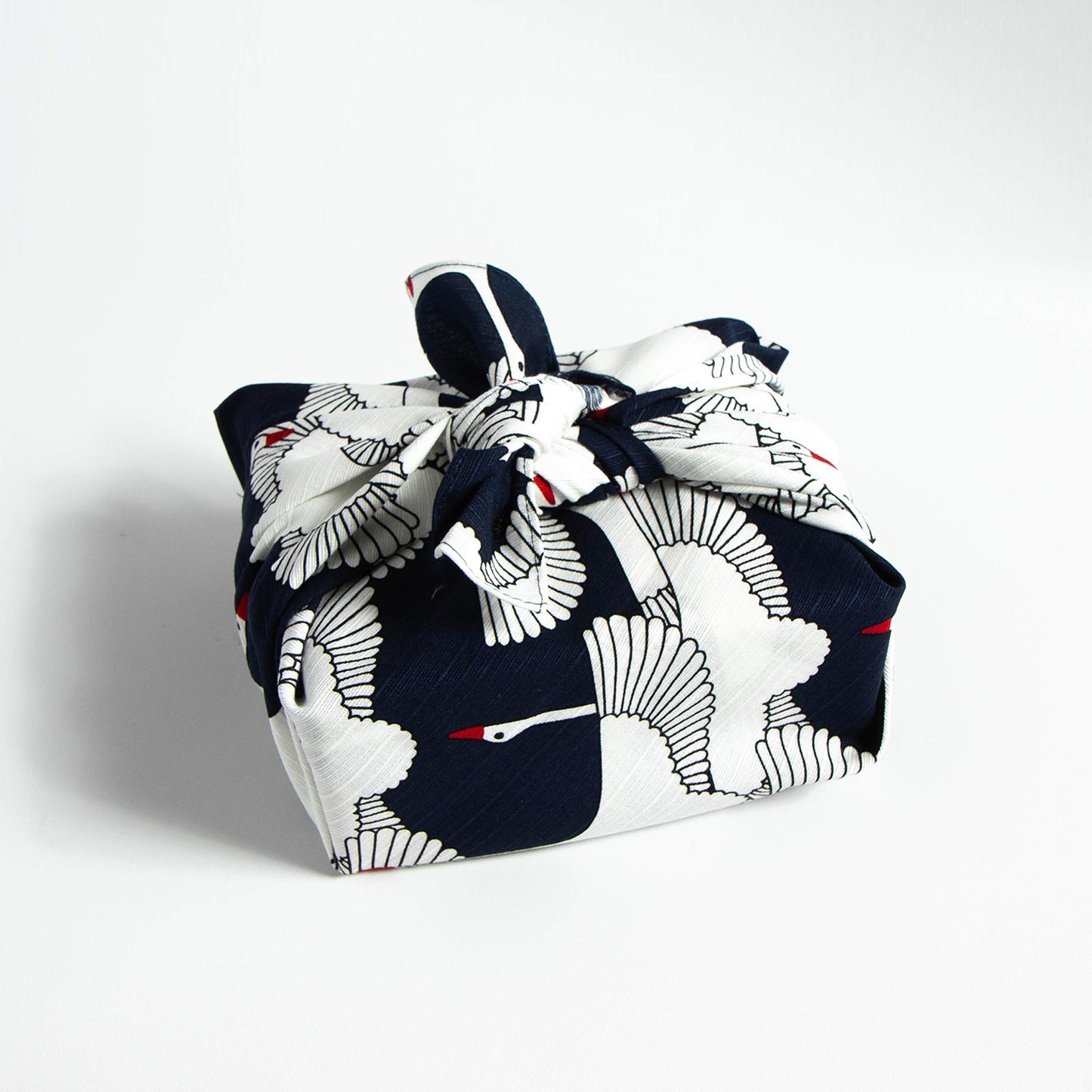 Small Furoshiki - Celebrated Crane Navy