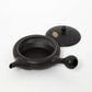 Kyusu-style Black Mud Oval Teapot