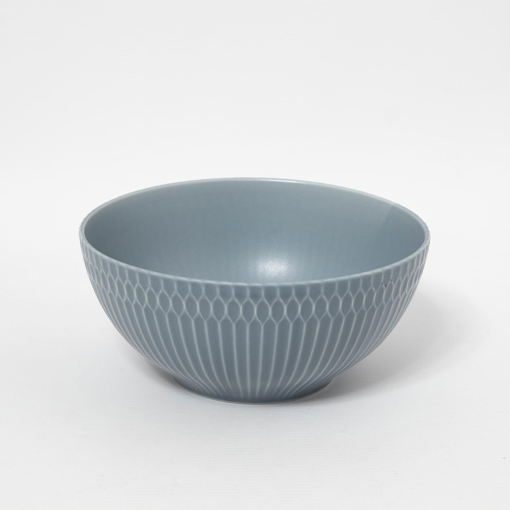 Ramen Bowl Sazanami Blue Grey 19.3cm