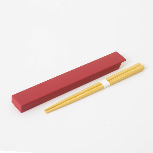 Chopsticks in Box - Twilight Red